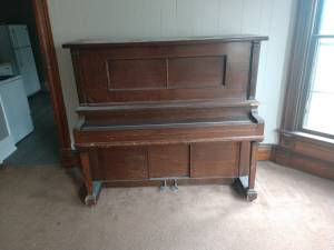 Free piano. You haul