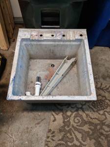 utility sink (1312 Gumwood Dr)