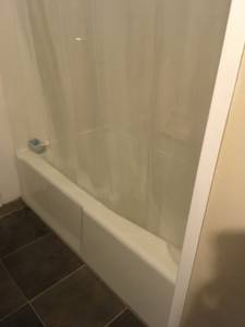 Free porcelain iron tub and surround in good condition (Fall Creek)