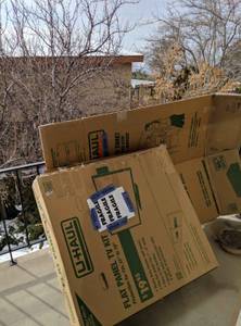 Moving Boxes (Free Outside still availble 8:45 AM 1/11 (637 K street