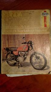 Shop Manual for Honda CB100, CB125J, CB125S, SL125 Motorcycle (Fair)