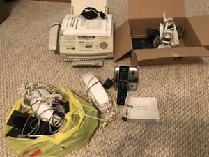 Fax Machine and lots of phones (Mullica Hill, NJ)