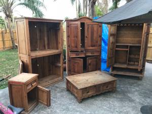 Wood Furniture (Mexican) solid wood (Homestead)