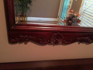 Mahogany Chippendale Console table(50