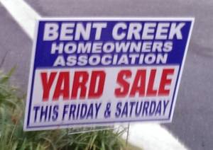 Bent Creek Community Garage Sale (103rd St & Piper Glen)