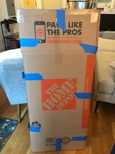 Home Depot moving boxes (large, medium) (LIC)