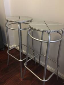 MOVING SALE-Bar Stools, Rug, Table, Bed (Canton)