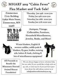 Cabin Fever Flea Market and Tack Sale (55398)