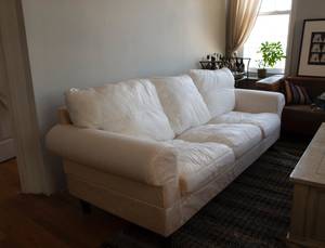 Ikea EKTORP sofa *white* for sale - $150 (Dumbo)