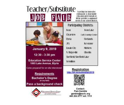Teacher/Substitute Job Fair
