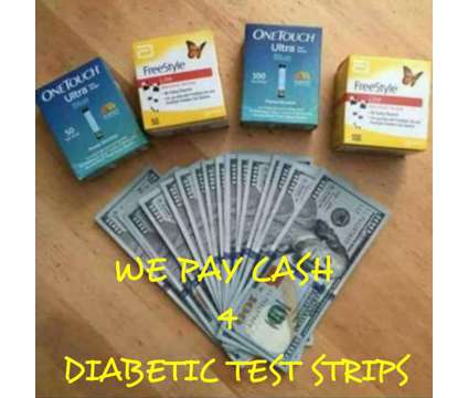 Cash for Diabetic Test Strips