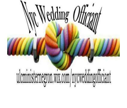 Nyc wedding officiant