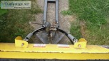 quot; snow plow-will attach too riding lawn mower or wheele