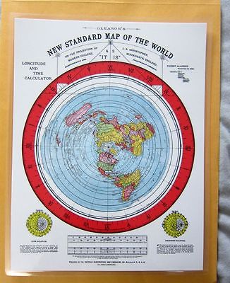 World Map Poster Laminated - Antiques Classifieds