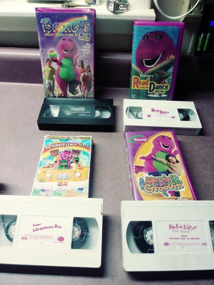 Barney Vhs Lot - For Sale Classifieds